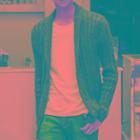 Cable Knit Button-up Jacket