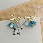 Faux Crystal Bell Alloy Earring 1 Pair - Gold - One Size