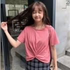 Short-sleeve Twist T-shirt