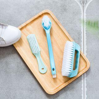 Set Of 3: Cleaning Brush (various Designs) As Shown In Figure - One Size