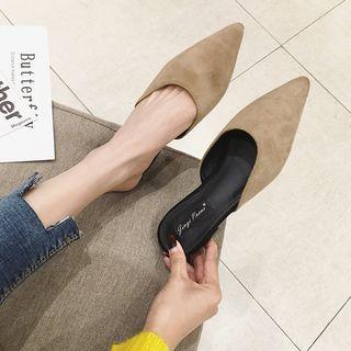 Pointed Toe Mules