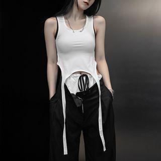 Plain Two Way Tank Top