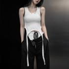 Plain Two Way Tank Top