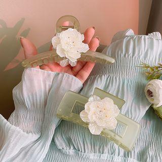 Set Of 1 / 2: Flower Resin Hair Clamp (various Designs)