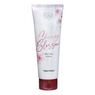 Tonymoly - Chok Chok Body Cream - 2 Types #02 Cherry Blossom