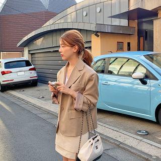 Cashmere Blend Casual Blazer