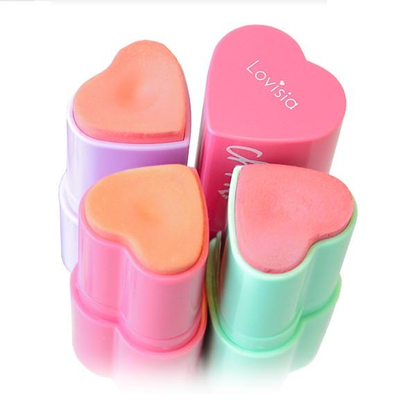 Lovisia - Heart Stick Cheek 4g - 3 Types
