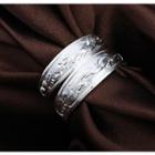 S925 Silver Dragon Engarved Couple Ring