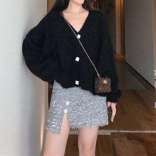 Set: Cardigan + Mini Skirt