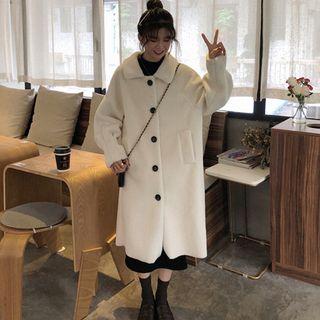 Single Breast Coat White - One Size