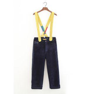 Corduroy Panel Jumper Jeans