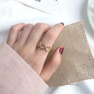 Alloy Smiley Ring