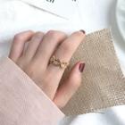 Alloy Smiley Ring