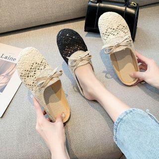 Perforated Panel Bow Mules