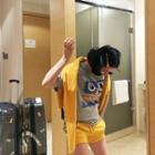 Fray-hem Sweat Shorts