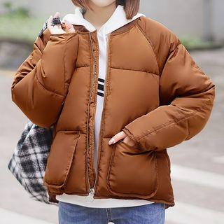 Zip Padded Puffer Jacket