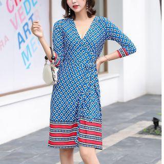 V-neck Sheath Dress (various Designs)