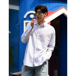 Oversized Stripe Shirt