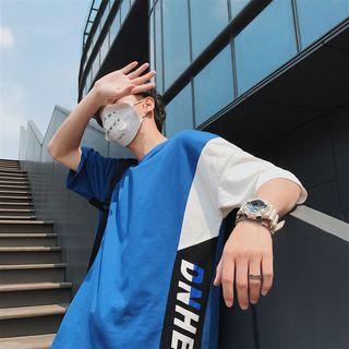 Colorblock Loose-fit T-shirt