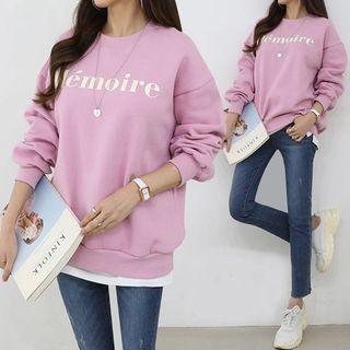 M Moire Letter Sweatshirt