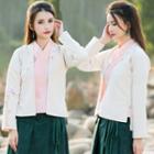 Chinese Linen-blend Jacket
