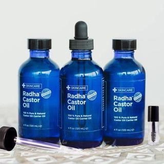 Radha Beauty - 100% Pure Castor Oil 4 Fl Oz