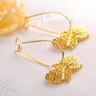 Bow Earrings  Gold - One Size
