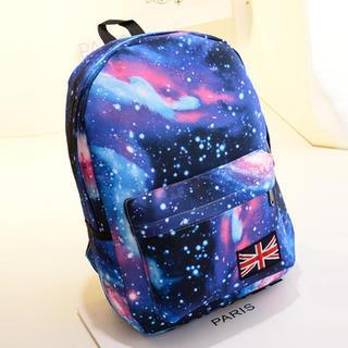 Galaxy Print Backpack