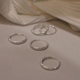 Sterling Silver Ring 1 Pc - Silver - One Size