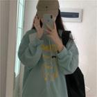 Alpaca Print Sweatshirt