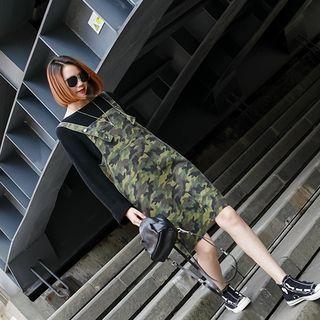 Camouflage Pinafore Dress