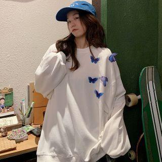 Butterfly Oversized Pullover