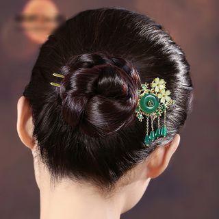 Flower Gemstone Hair Stick