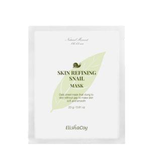 Elishacoy - Skin Refining Snail Mask Sheet Set 23g X 10 Pcs