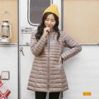 Light Duck-down Padded Jacket With Pouch