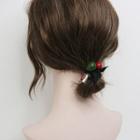 Bead Hair Tie Black - One Size