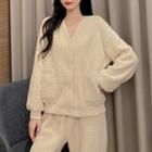 Fleece Loungewear Set