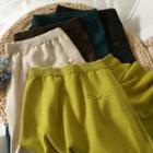 Elastic High-waist Knit Midi Skirt In 5 Colors