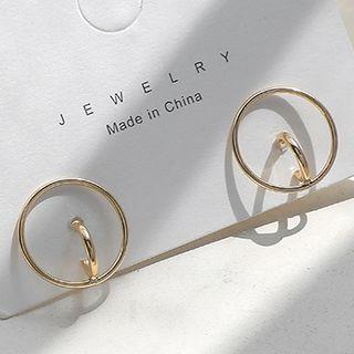 Hoop Earring 1 Pair - 1063 - Goldearring - One Size