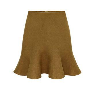 Ruffled Miniskirt