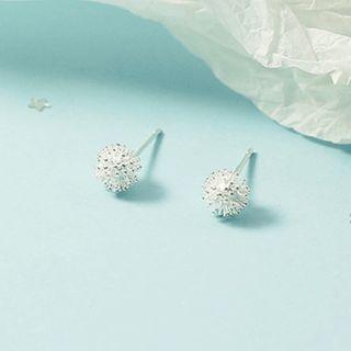 Dandelion Stud Earring 1 Pair - Earrings - Dandelion - Silver - One Size