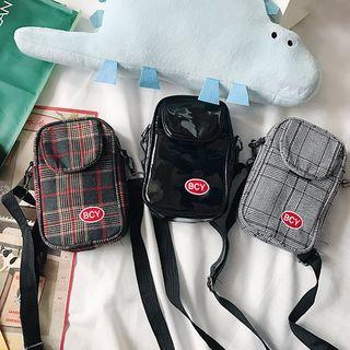 Plaid Sling Bag