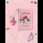 Rolarola X My Melody Glittered Card Wallet White - One Size