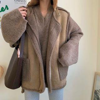 V-neck Sweatshirt / Fleece Vest