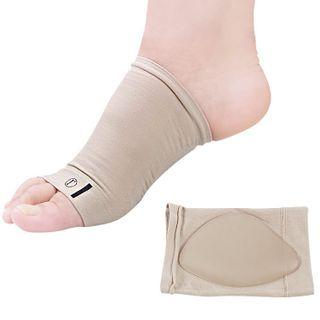 Cushioned Foot Arch Supporter Khaki - One Size