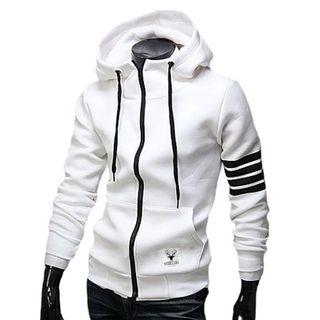 Stripe Hoodie Jacket