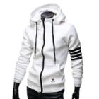 Stripe Hoodie Jacket