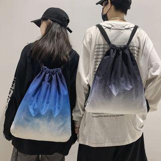 Gradient Drawstring Backpack