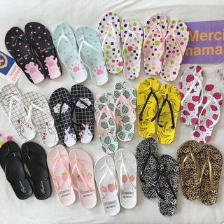 Flip Flops (printed / Plain)