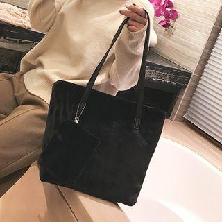 Faux Fur Tote Bag